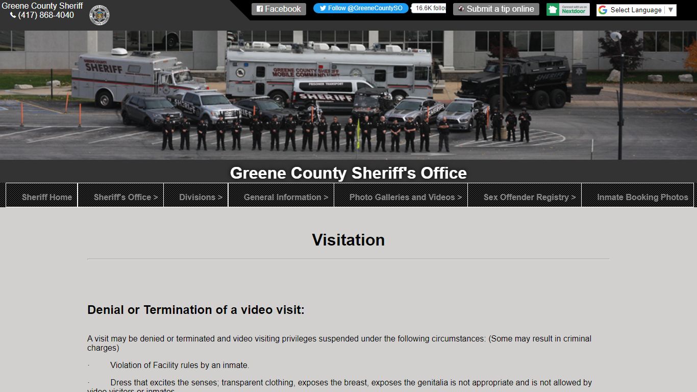 Visitation - Greene County, Missouri